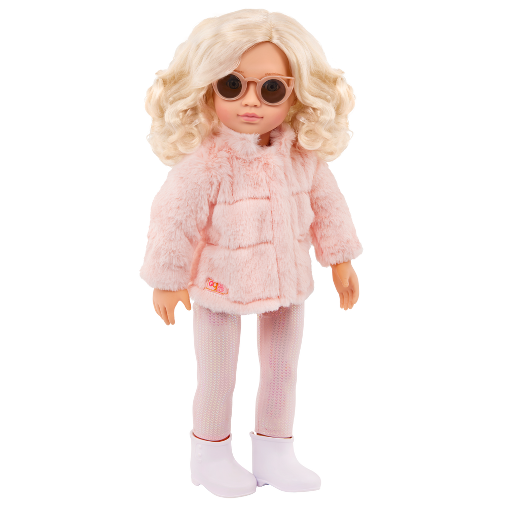 Ava - 46cm Fashion Doll - OG Doll with Blue Eyes & Brown Hair - Toys & Gifts for Kids - Ages 3 -12 Years - Our Generation UK