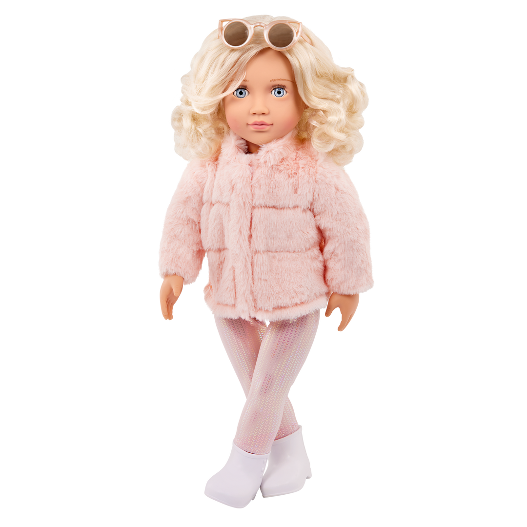 Ava - 46cm Fashion Doll - OG Doll with Blue Eyes & Brown Hair - Toys & Gifts for Kids - Ages 3 -12 Years - Our Generation UK