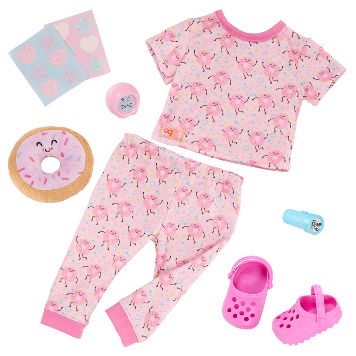 Our Generation Dreaming of Donuts Pajama Outfit for 18 inch Doll