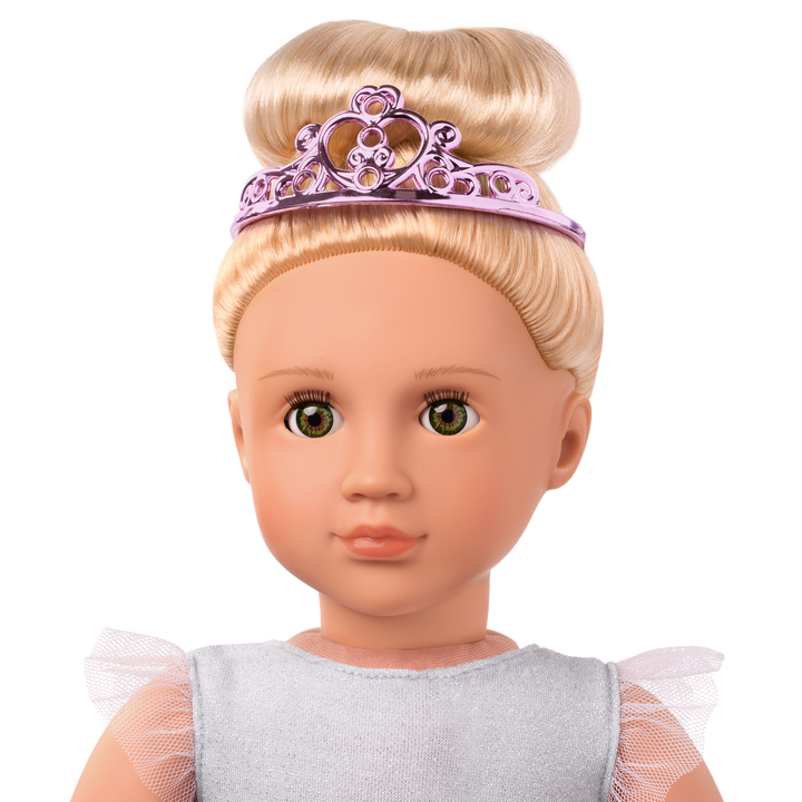 Tutu Cute - Ballet Outfit for Dolls - Dress, Tights & Tiara - Clothes for 46cm Dolls - Our Generation UK