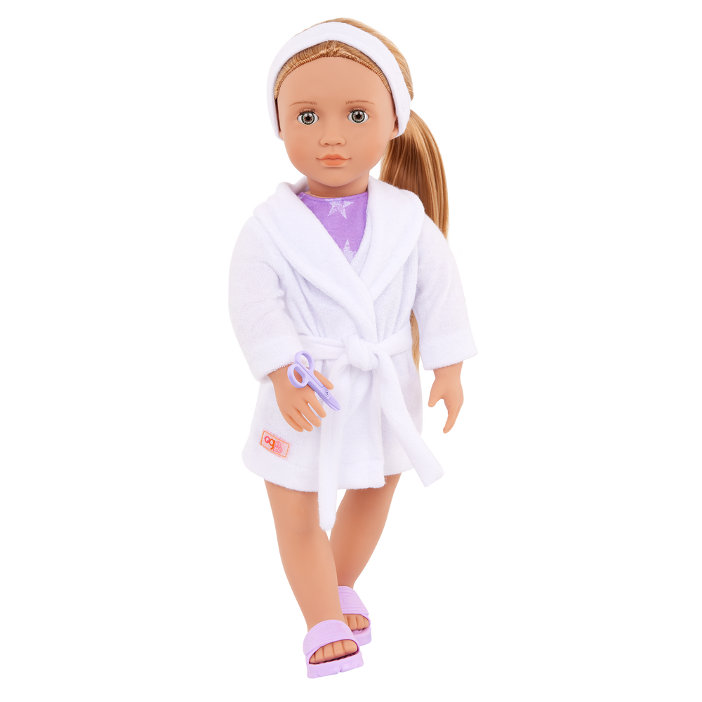 Our Generation 46cm Spa Day Doll Serafina & Storybook