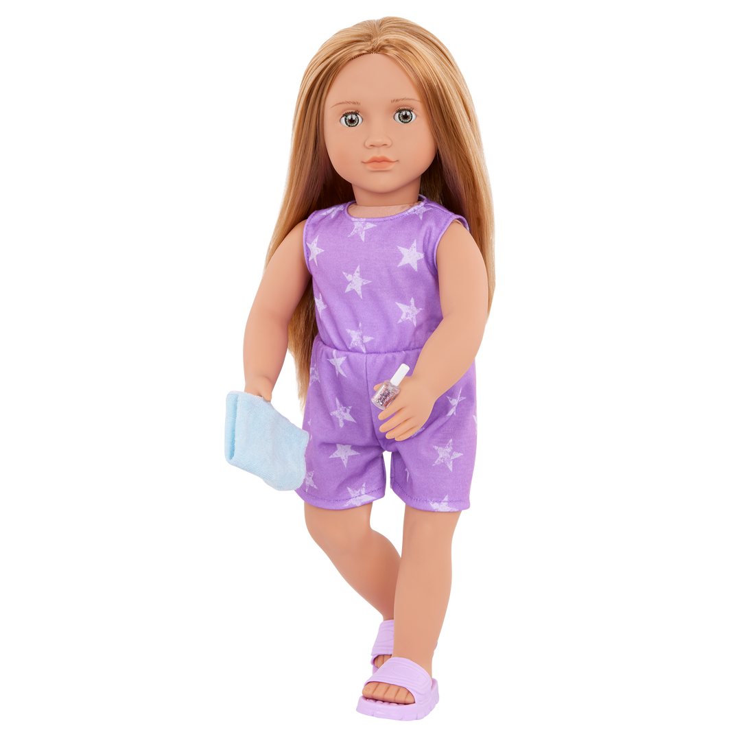 Our Generation 46cm Spa Day Doll Serafina & Storybook
