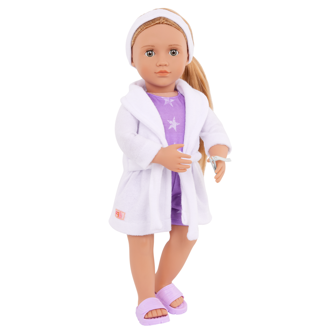 Our Generation 46cm Spa Day Doll Serafina & Storybook