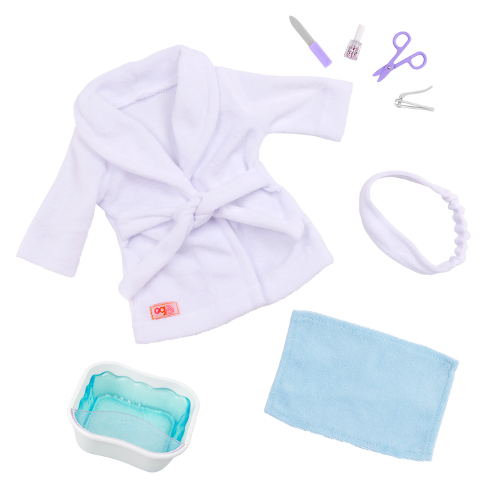 Our Generation 46cm Spa Day Doll Serafina & Storybook