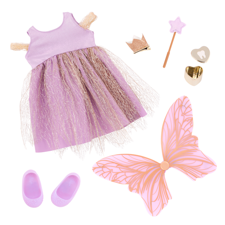 Our Generation 46cm Tooth Fairy Doll Pixie and accessories