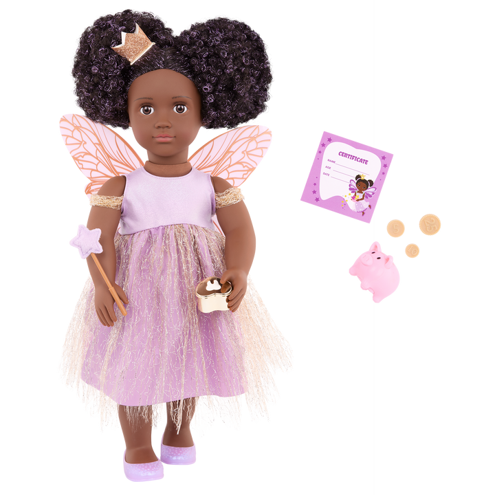 Our Generation 46cm Tooth Fairy Doll Pixie and accessories