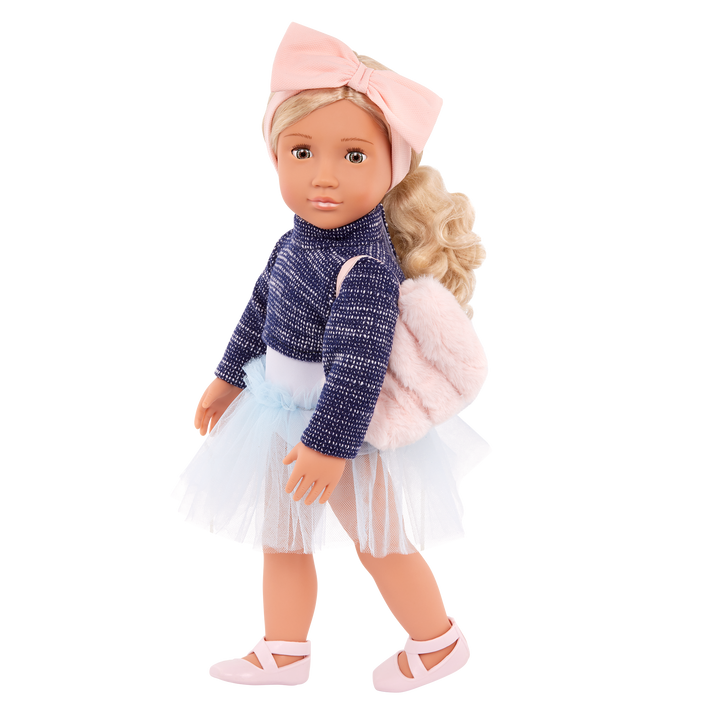 Our Generation 46cm Doll Prima with ballet outfit and accessories