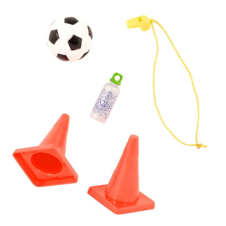 Mateo - 46cm Football Doll - OG Boy Doll with Accessories - Doll with Football, Cones, Whistle & Football Kit - Toys & Gifts for Kids - Our Generation UK
