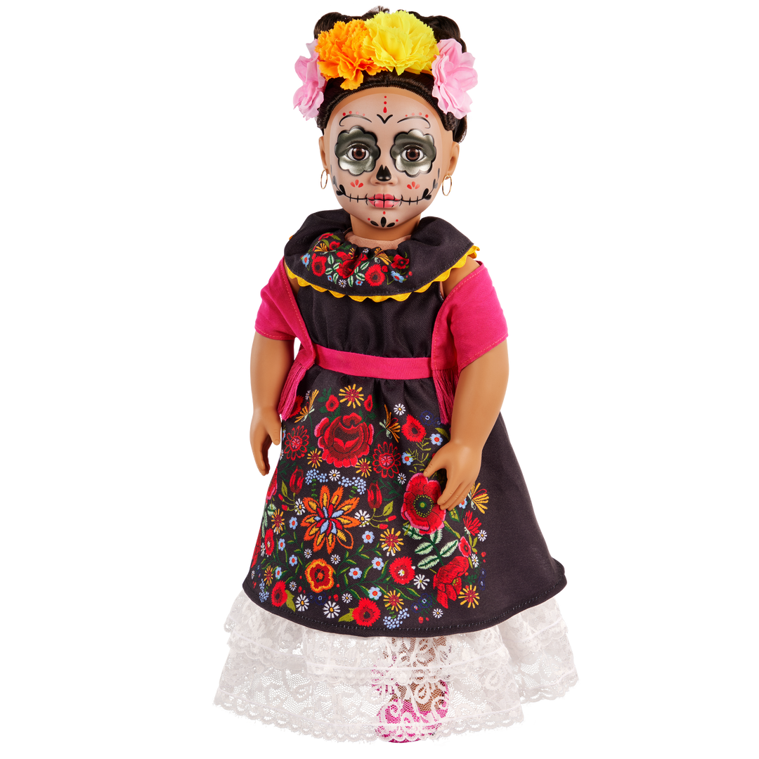 Esperanza - Dia de los Muertos Doll - 46cm Doll in Festive Day of the Dead Outfit - Halloween Doll - Ages 3 years + - Our Generation UK