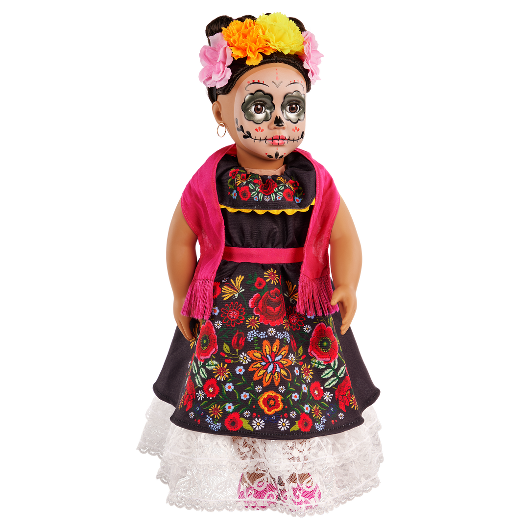 Esperanza - Dia de los Muertos Doll - 46cm Doll in Festive Day of the Dead Outfit - Halloween Doll - Ages 3 years + - Our Generation UK