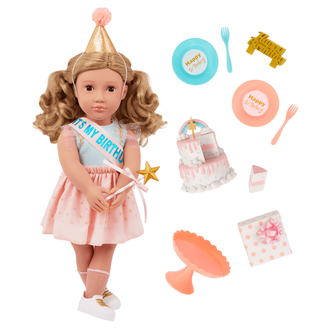 Our Generation 46cm Birthday Doll Romy