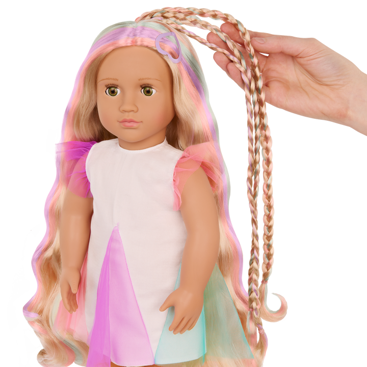 Our Generation 18" Hair Grow Doll Tessie & Accessories