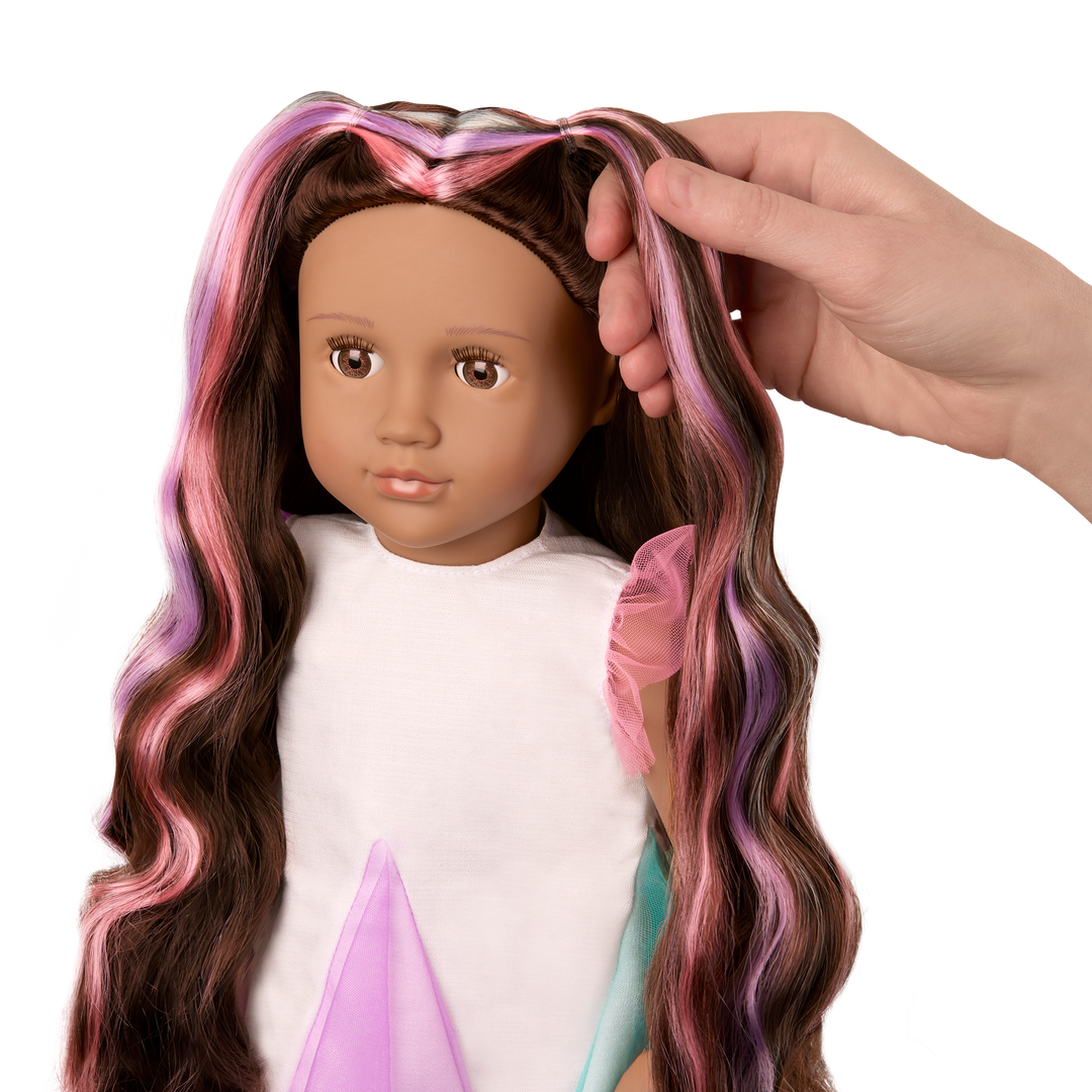 Our Generation 18" Hair Grow Doll Tania & Accessories