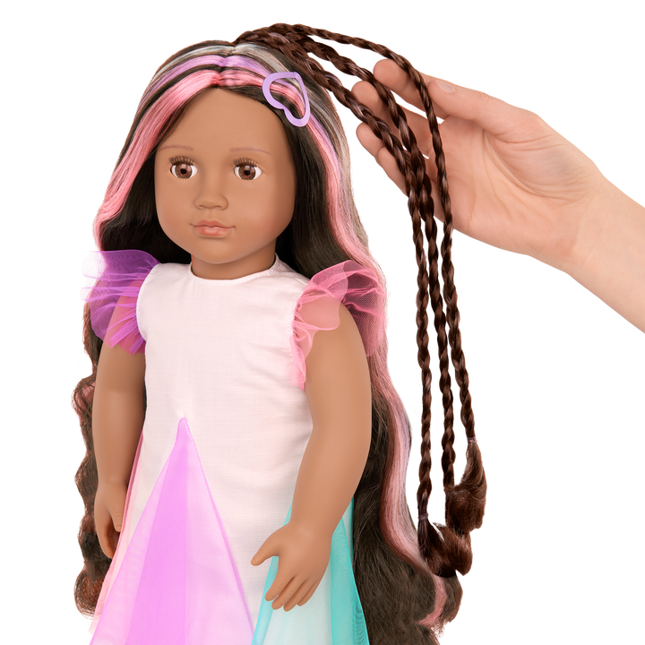 Our Generation 18" Hair Grow Doll Tania & Accessories