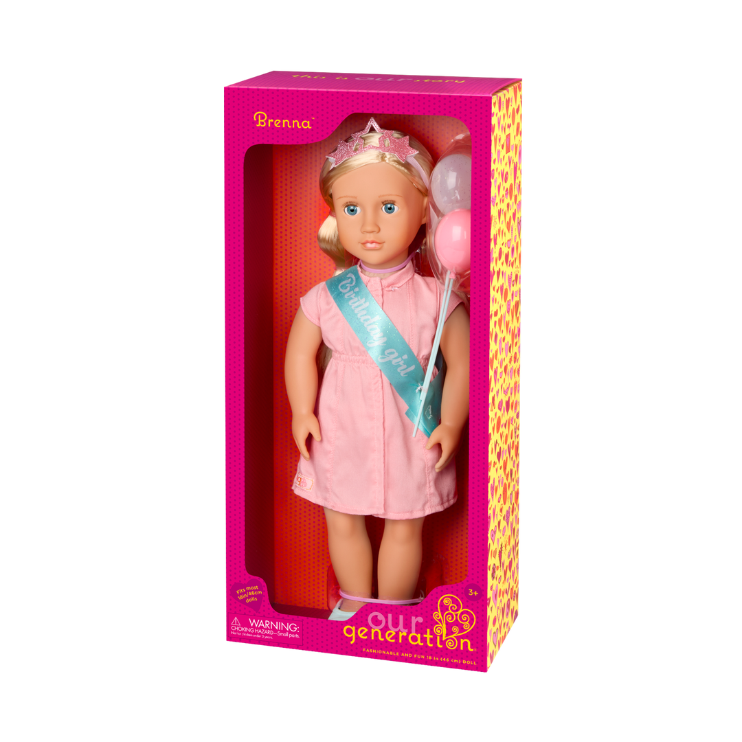 Our Generation 46cm Birthday Doll Brenna