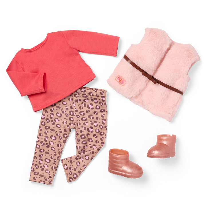 Our Generation 46cm Doll Kinsley & Pet Puppy Kenzi