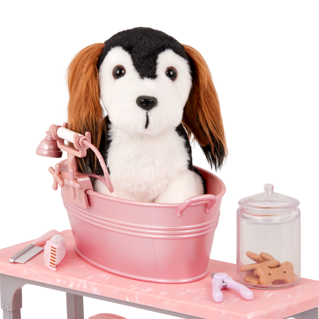 Scrub and Style Pet Grooming Kit - Accessories for OG Pets - Doll Accessory - Our Generation
