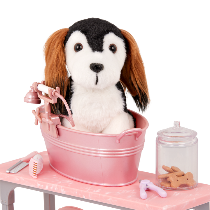 Scrub and Style Pet Grooming Kit - Accessories for OG Pets - Doll Accessory - Our Generation