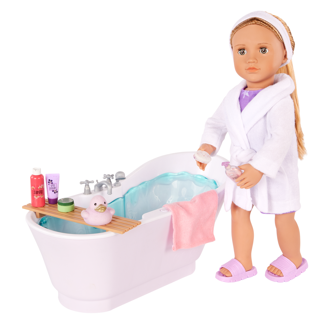 Our Generation Bubbly Bathtime Set for 46cm Dolls