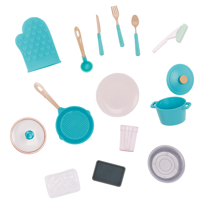Our Generation Pink Gourmet Kitchen Playset for 46cm Dolls