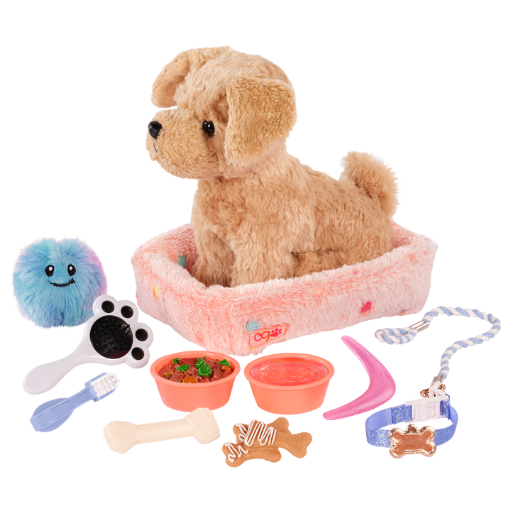 Our Generation Puppy Care & Play Set for 18" Dolls