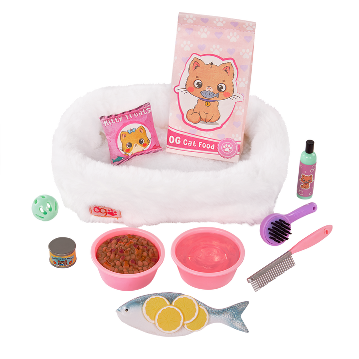 Our Generation Feline Fabulous Pet Set for 18" Dolls