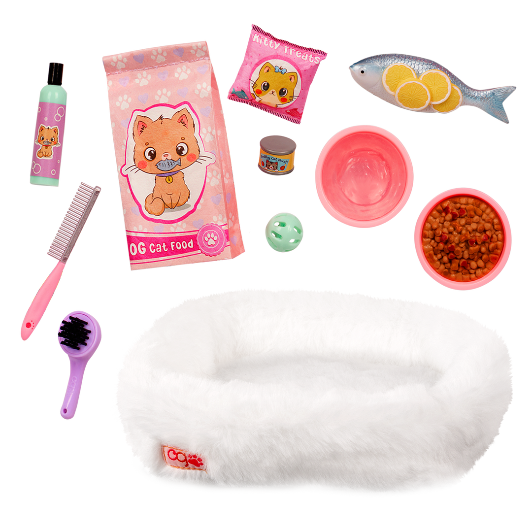 Our Generation Feline Fabulous Pet Set for 18" Dolls