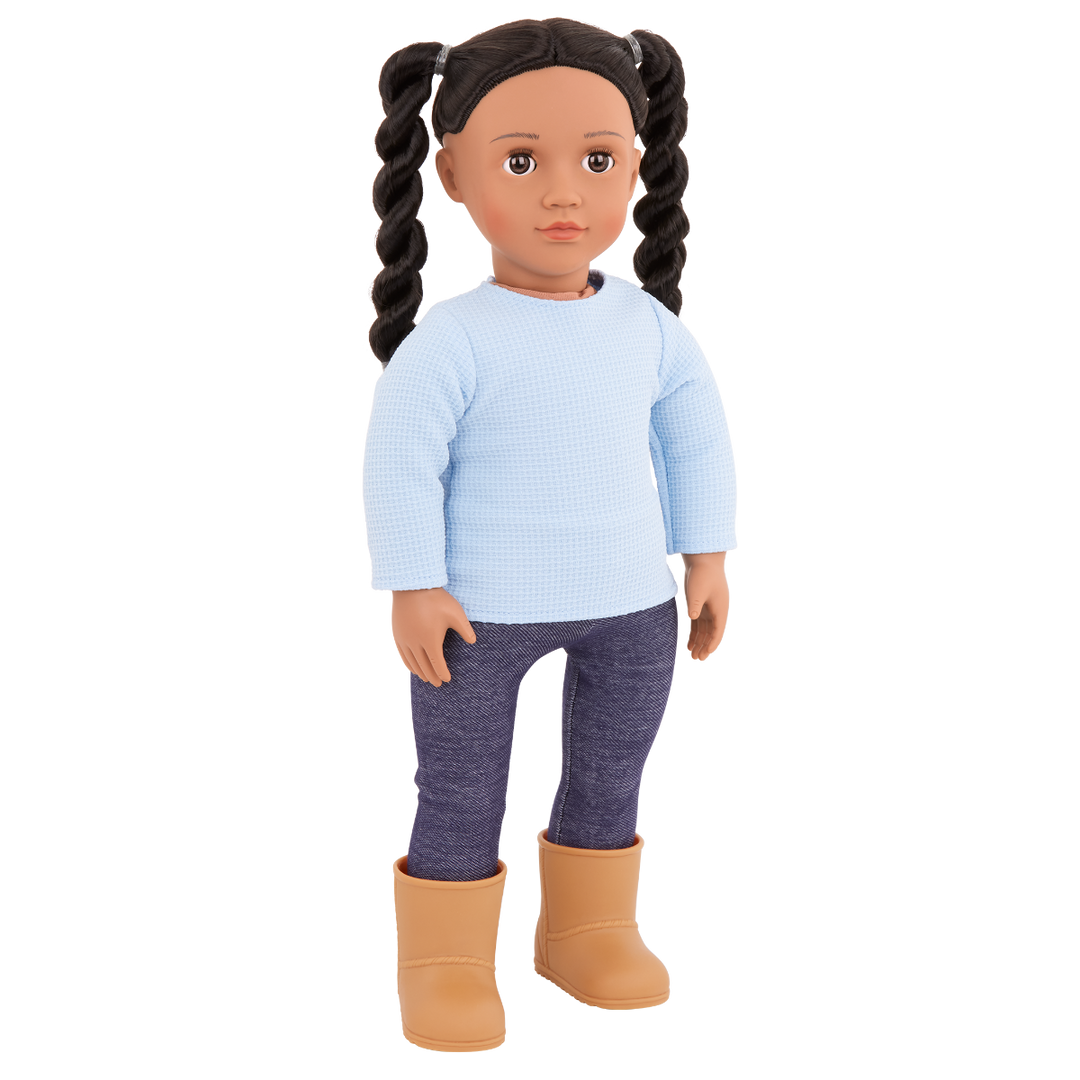 Trekking Star - Travel Outfit for 46cm Dolls - Top & Bottom - Our Generation
