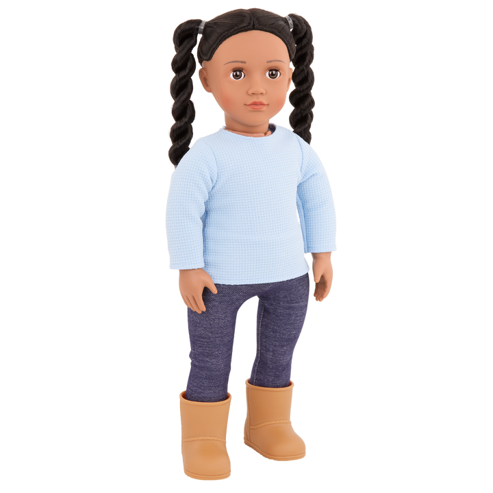 Trekking Star - Travel Outfit for 46cm Dolls - Top & Bottom - Our Generation