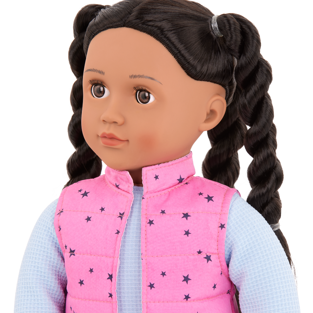 Trekking Star - Travel Outfit for 46cm Dolls - Top & Bottom - Our Generation