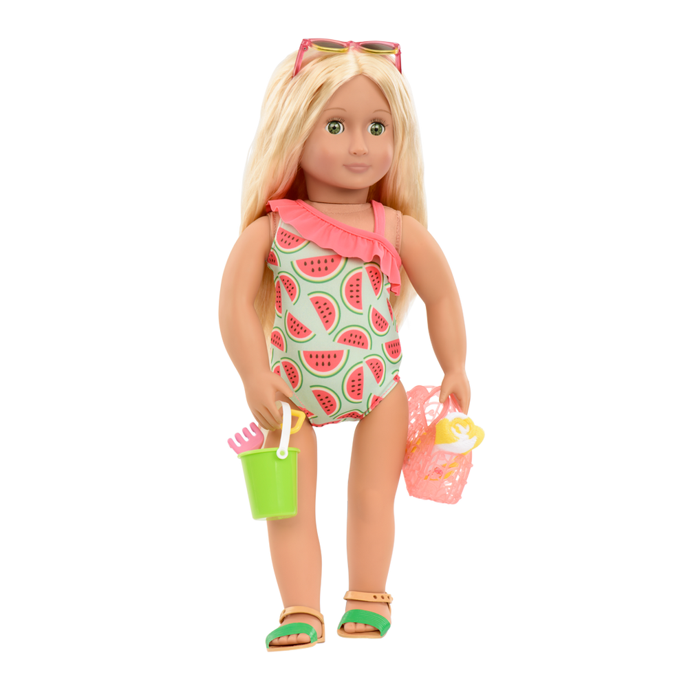 Slice of fun swimsuit outfit for dolls