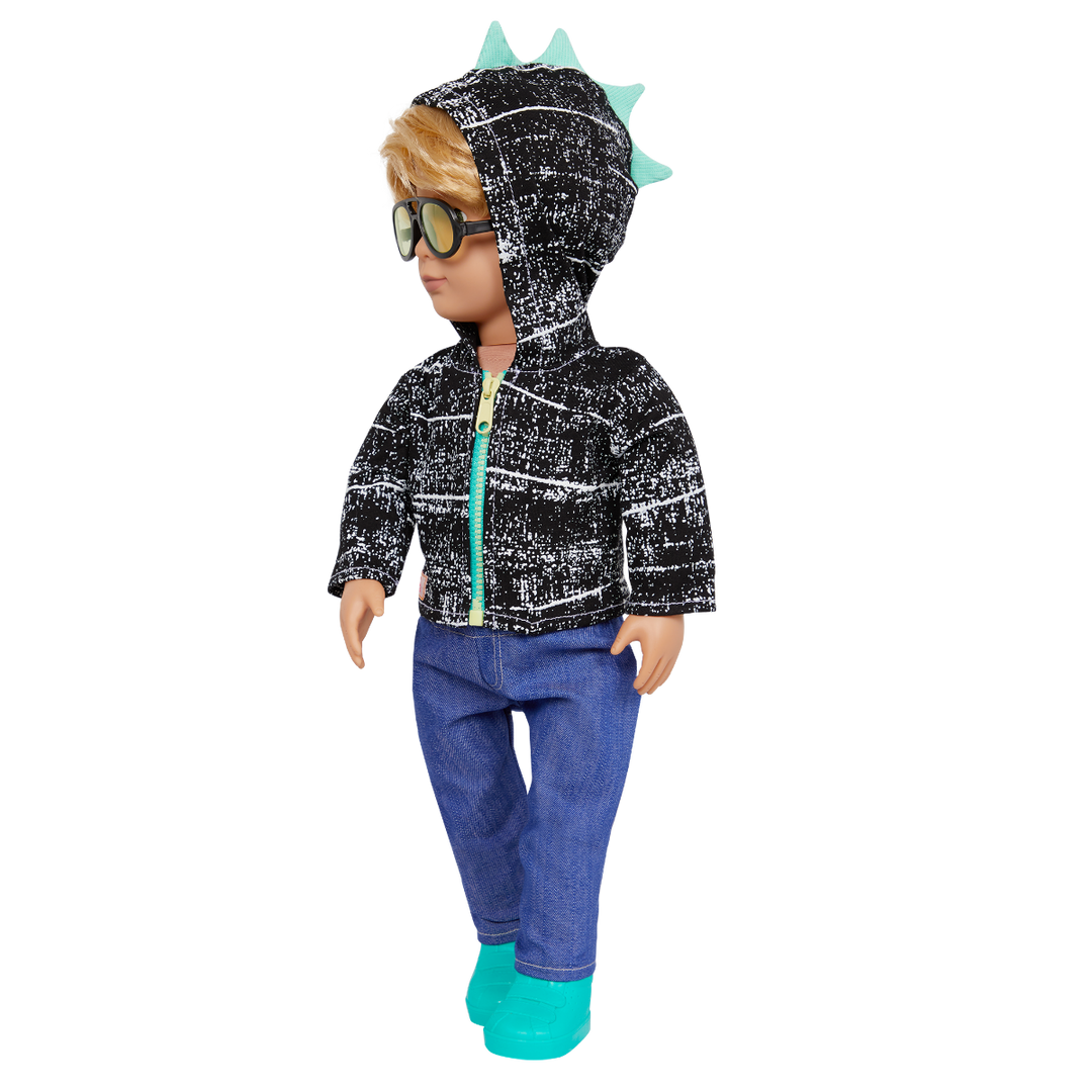 On A Rawr - Boy Doll Outfit - Dinosaur Outfit for OG Boy Dolls - Top & Bottom - Our Generation UK