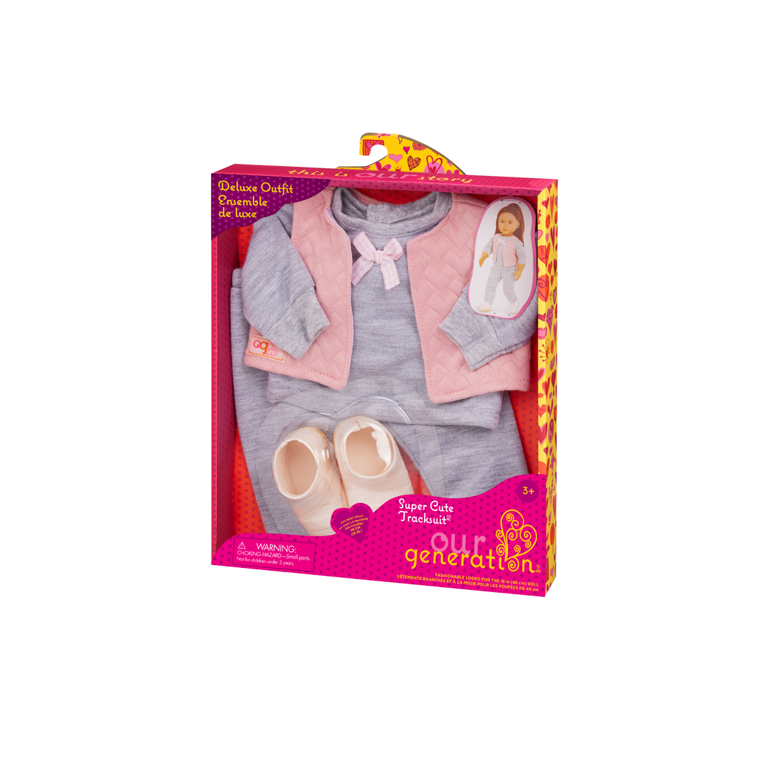 Our Generation Super Cute Tracksuit for 18-inch Dolls