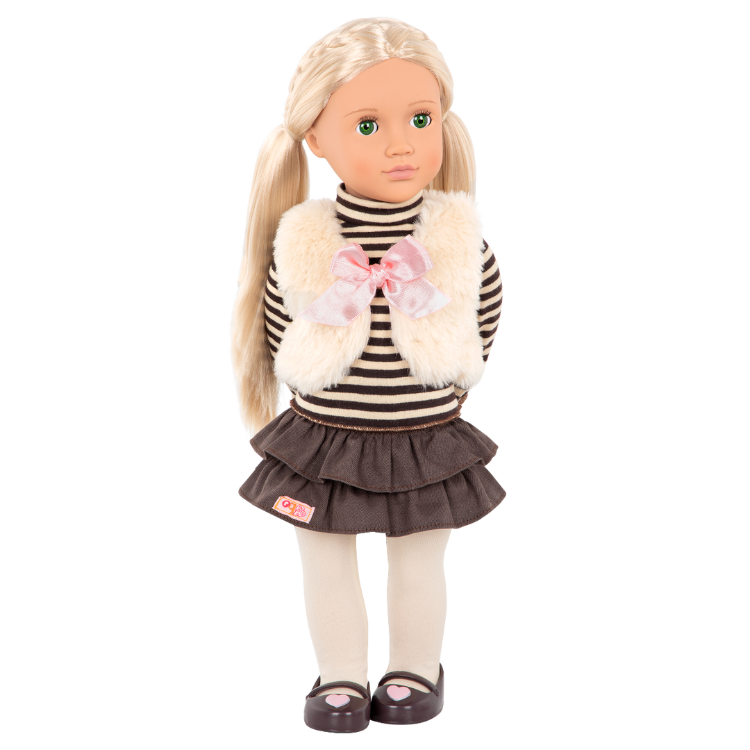 Holly - 46cm Fashion Doll - OG Doll with Green Eyes & Blonde Hair - Toys & Gifts for Kids - Our Generation