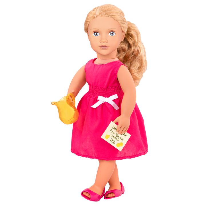 Lily Anna - Equestrian Doll - 46cm Horse-Riding Doll - Doll with Blonde Hair & Blue Eyes - Doll & Storybook - Toys & Gifts for Kids - Our Generation UK