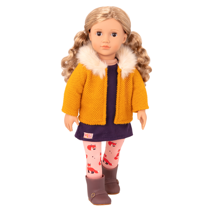 Florence - 46cm Our Generation Doll - Doll with Blonde Hair & Brown Eyes - Toys & Gifts for 3 Years + - Our Generation UK