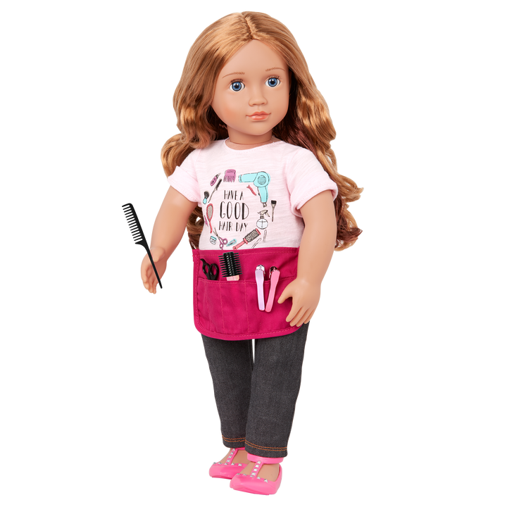 Our Generation 18-inch Hairdresser Doll Sabrina