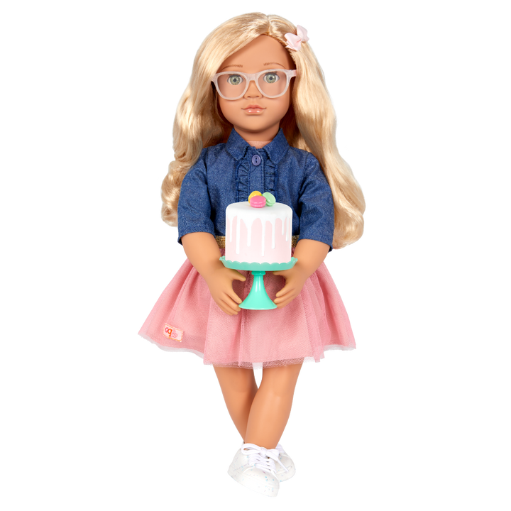Emily - 46cm Doll & Storybook - Doll with Blonde Hair & Green Eyes - Toys & Gifts for Kids - Our Generation UK