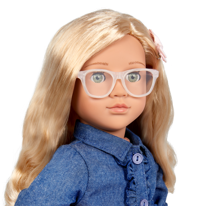 Emily - 46cm Doll & Storybook - Doll with Blonde Hair & Green Eyes - Toys & Gifts for Kids - Our Generation UK