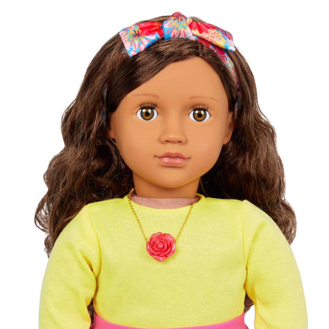 Patricia - 46cm Fashion Doll - OG Doll with Brown Eyes & Brown Hair - Toys & Gifts - Children Ages 3 Years + - Our Generation