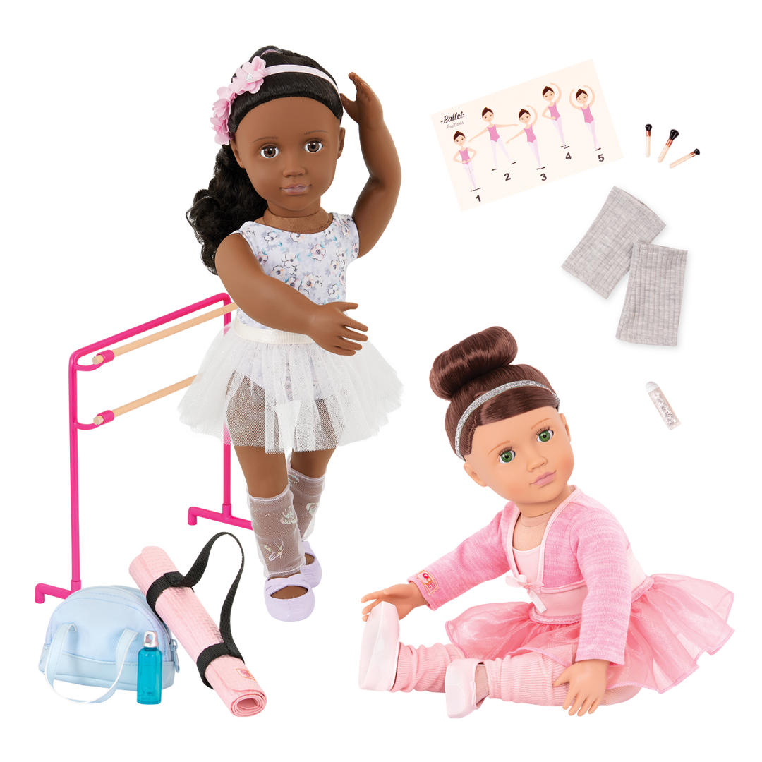 Dancing Feet - Ballet Accessory Set - Doll Accessories - Our Generation