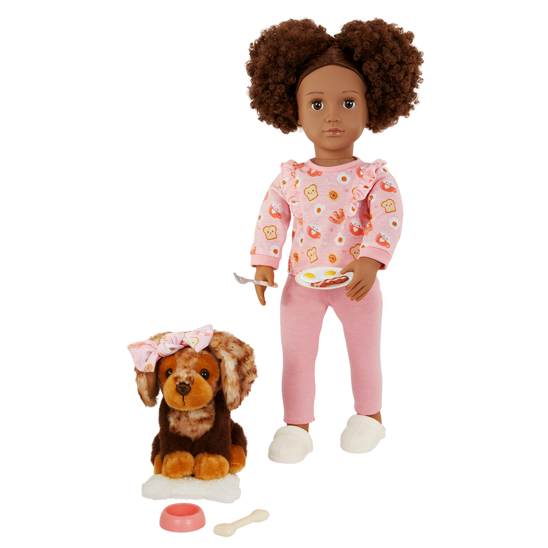 Our Generation 18-inch Doll & Pet Camryn & Coco