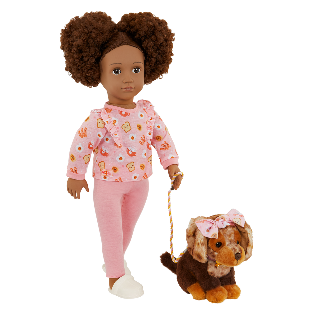 Our Generation 18-inch Doll & Pet Camryn & Coco