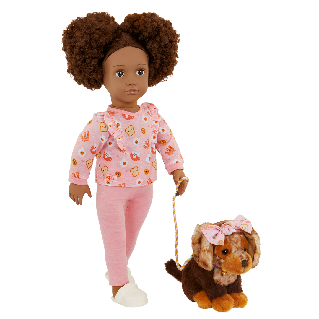 Our Generation 18-inch Doll & Pet Camryn & Coco