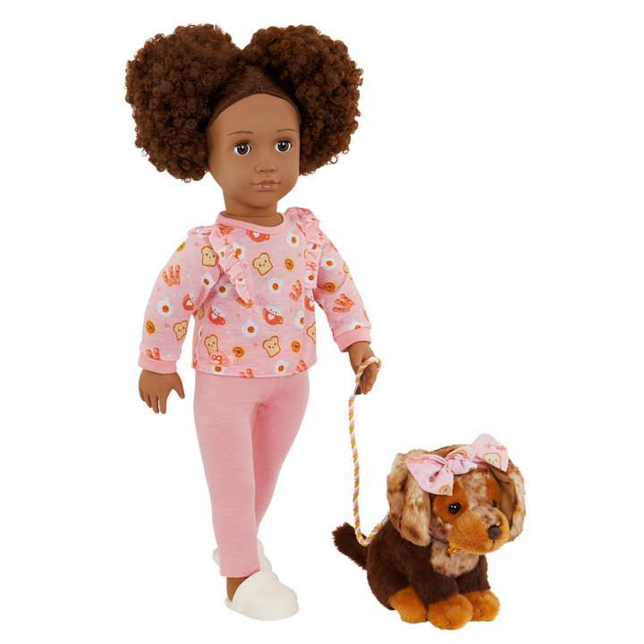 Our Generation 18-inch Doll & Pet Camryn & Coco