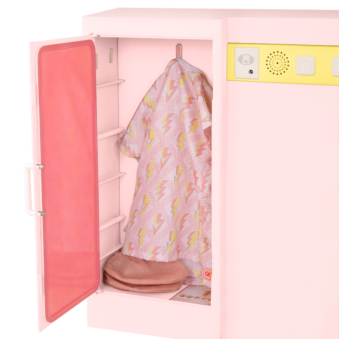 OG Get Well Room - Hospital Playset for 46cm Dolls - Hospital Room - Bed & Medical Accessories for Dolls - Functioning Lights & Sounds - Our Generation UK