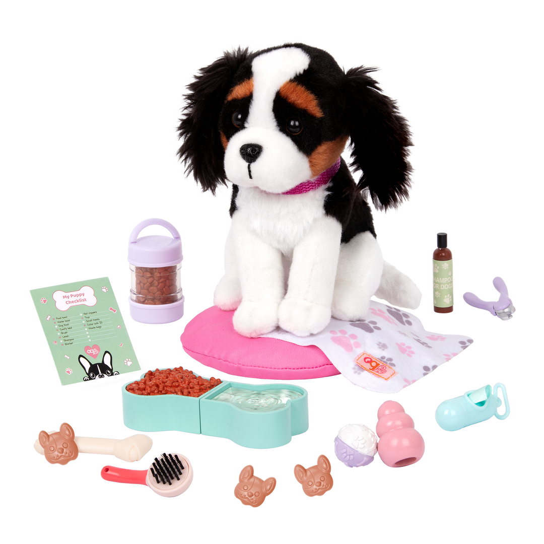 Paw Paradise - Pet Accessories for 46cm Dolls - Pet Bed, Treats & Toys - Doll Accessories - Our Generation