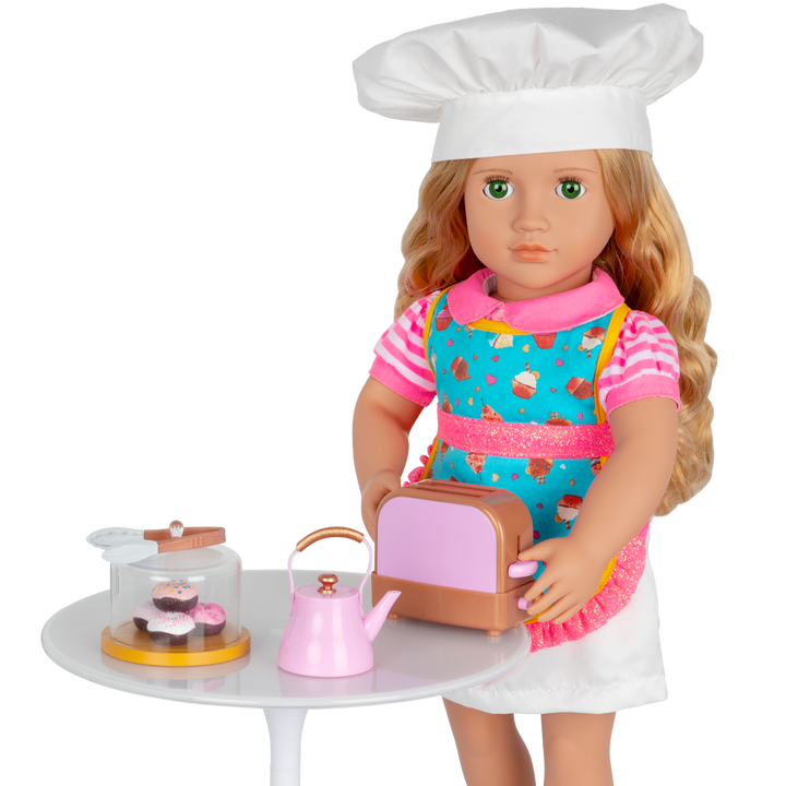 Baker's Kitchen Set - Baking Accessory Set for 46cm Dolls - Cooking Accessories - Our Generation UK