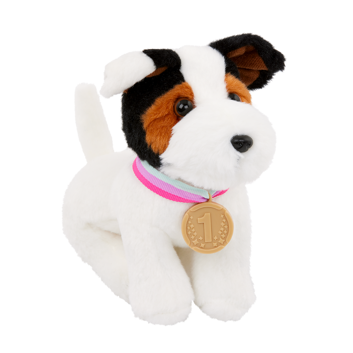 Our Generation Pro Skater Pup Posable Parson Russell Terrier