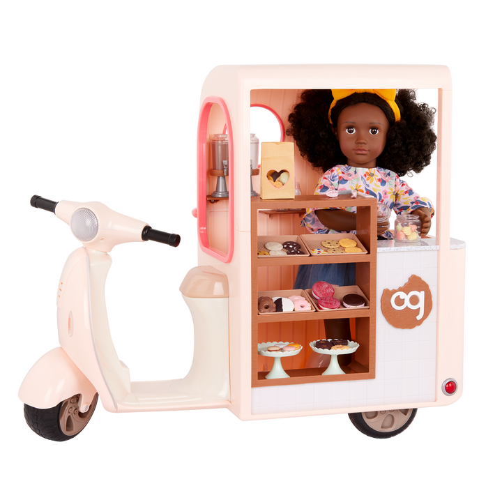 Our Generation Chip Chip Hooray Cookie Scooter for 18-inch Dolls